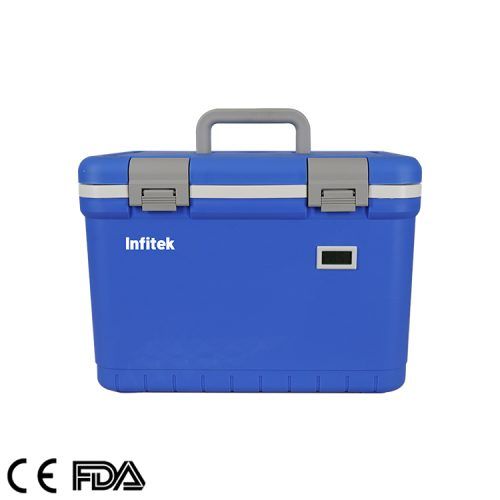 Medical Cooler Box with 4 Ice Packs, CLR-12
