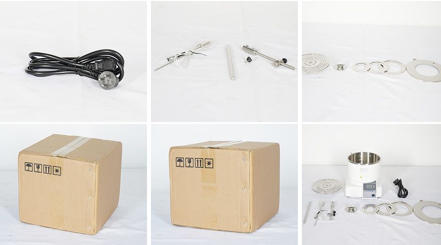 Thermostatic Magnetic Stirring Bath, WB-S Series, accessories-package