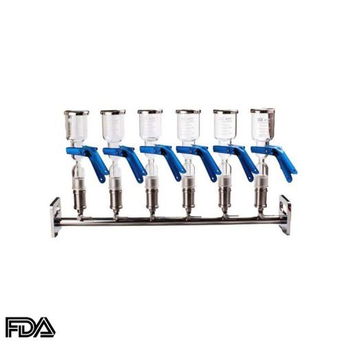 Manifolds Vacuum Filtration, Glass, MFA-6GMFA-6PTFE