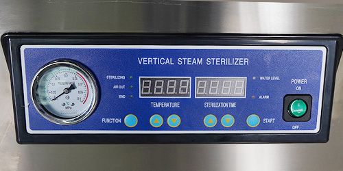 Operation panel of Autoclave Sterilizer STV-I Series
