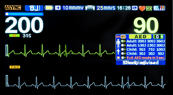 Defibrillator, DB-8000BD aed