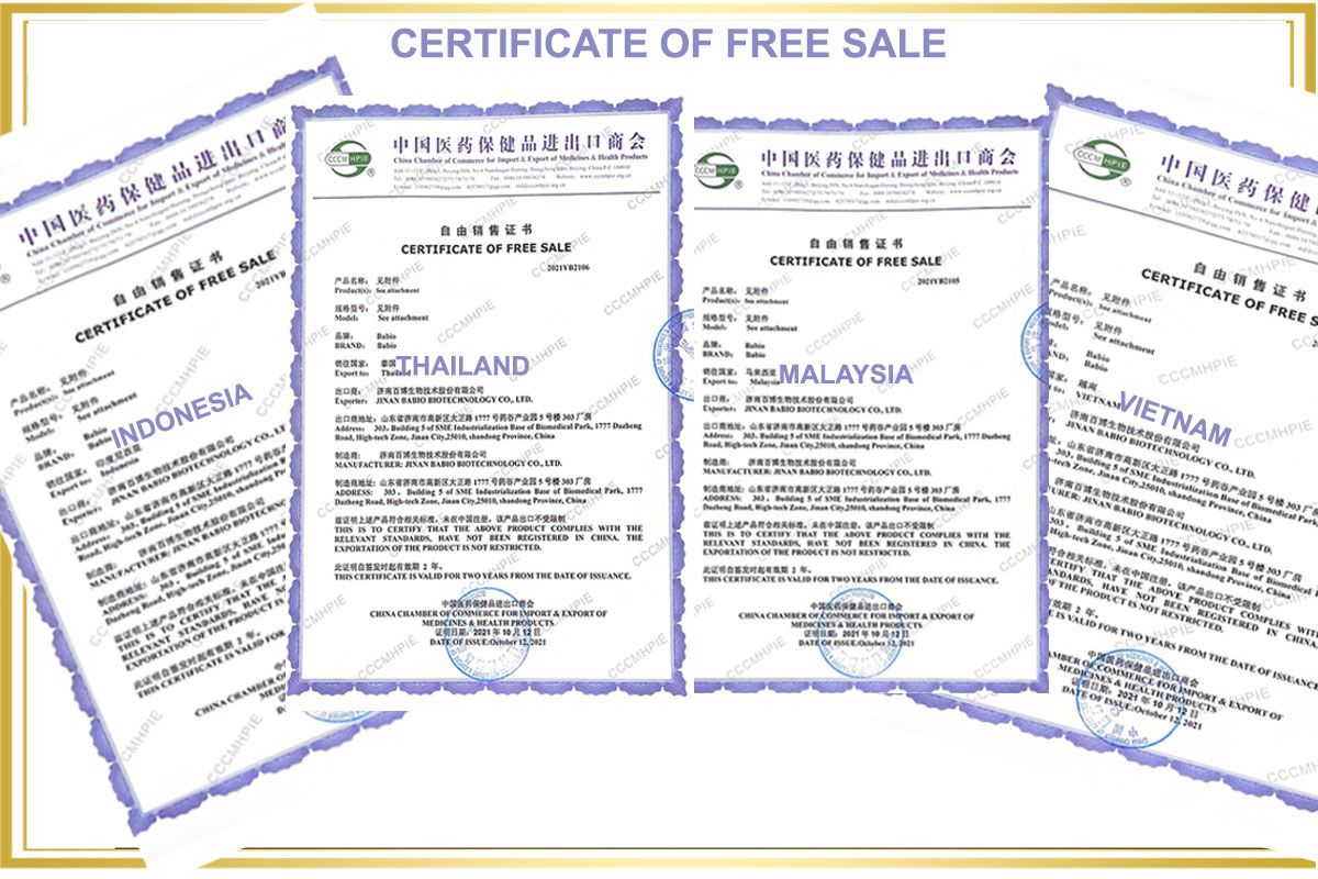 COVID-19 Antigen Rapid Testing Kit Certificate