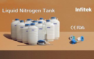 Liquid nitrogen tank