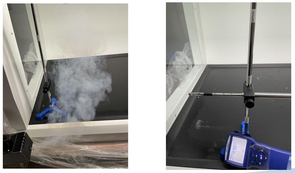 Fume Hood, FMH-DF Series performance test